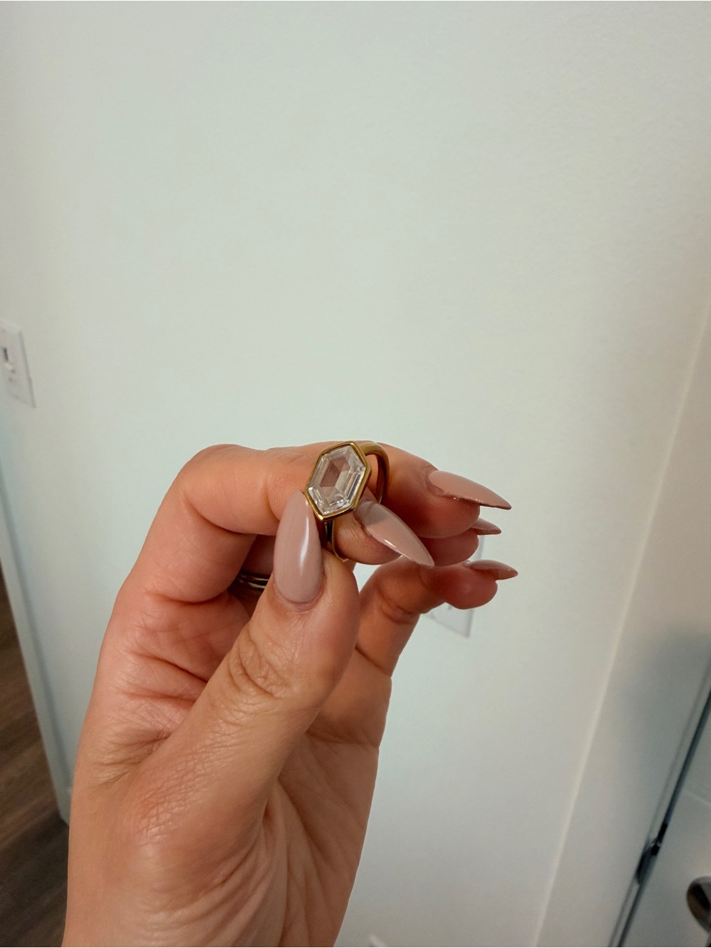 Indigo Lune Hexa Ring - Picture 4 of 7